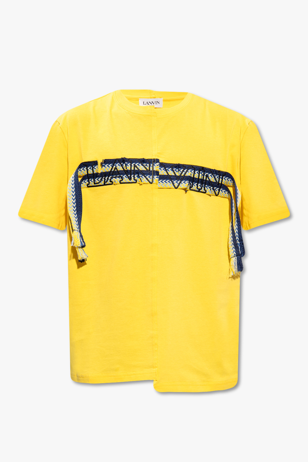 shirt with logo Lanvin - Yellow T - SchaferandweinerShops GQ